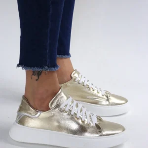 Sneakers Stefania platino