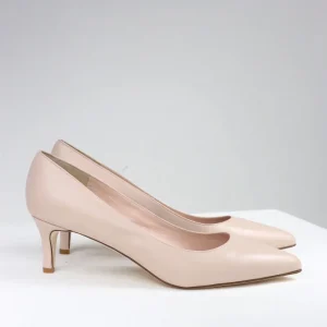 Décolleté talco tacco medio