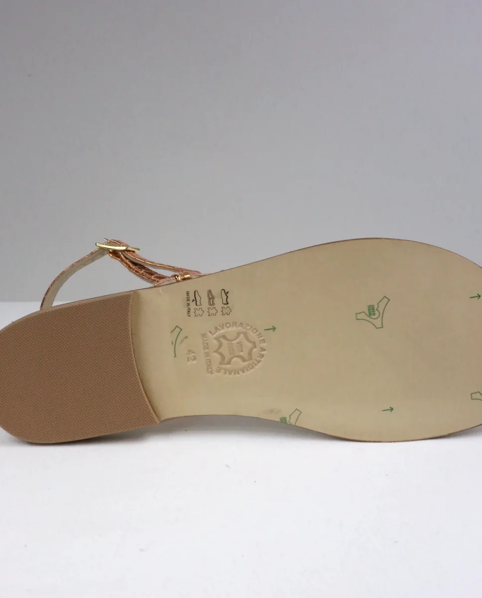 Sandalo Sabrina ambra - immagine 8