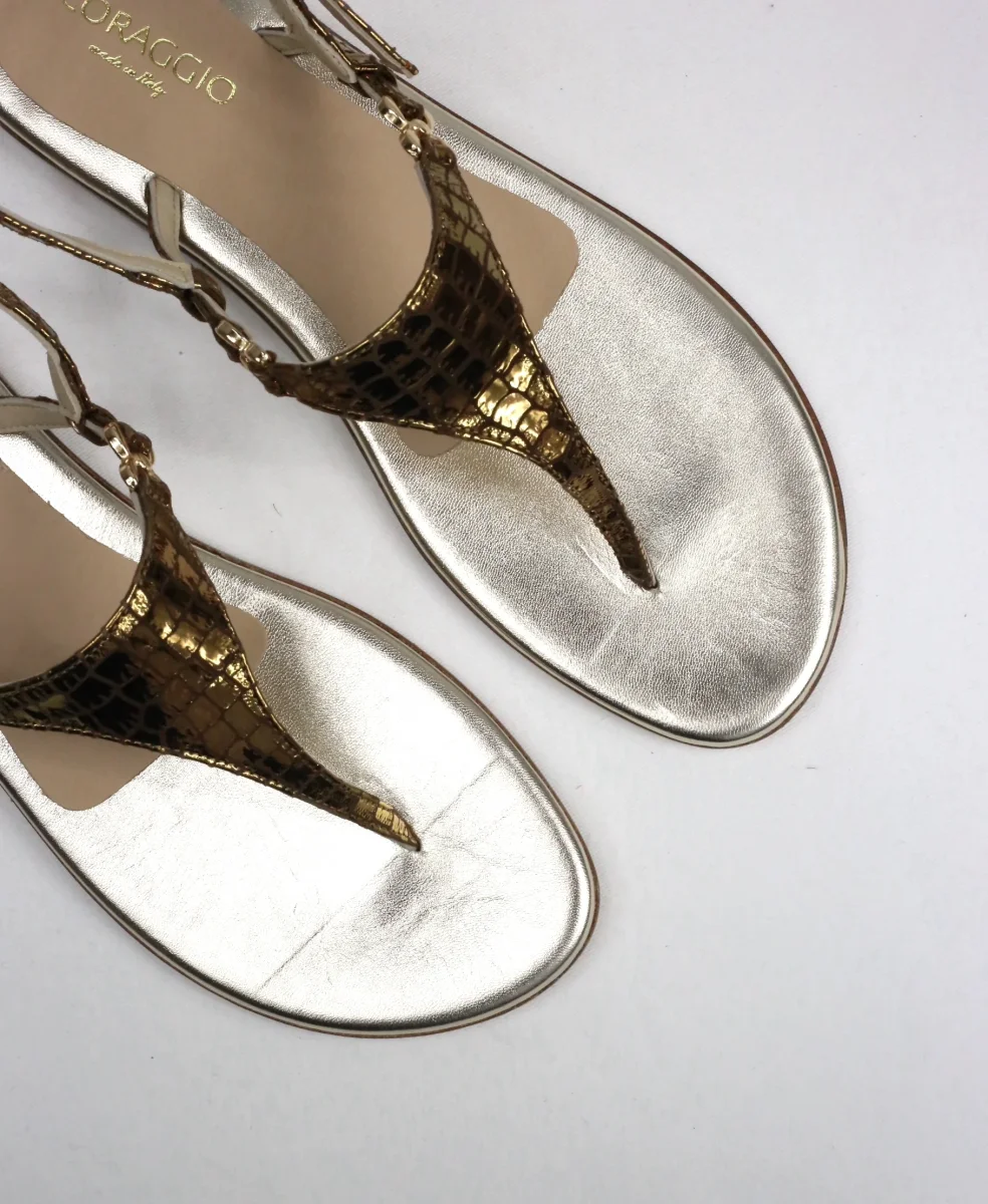 Sandalo Sabrina bronzo - immagine 9