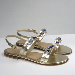 Sandalo gioiello Milena platino