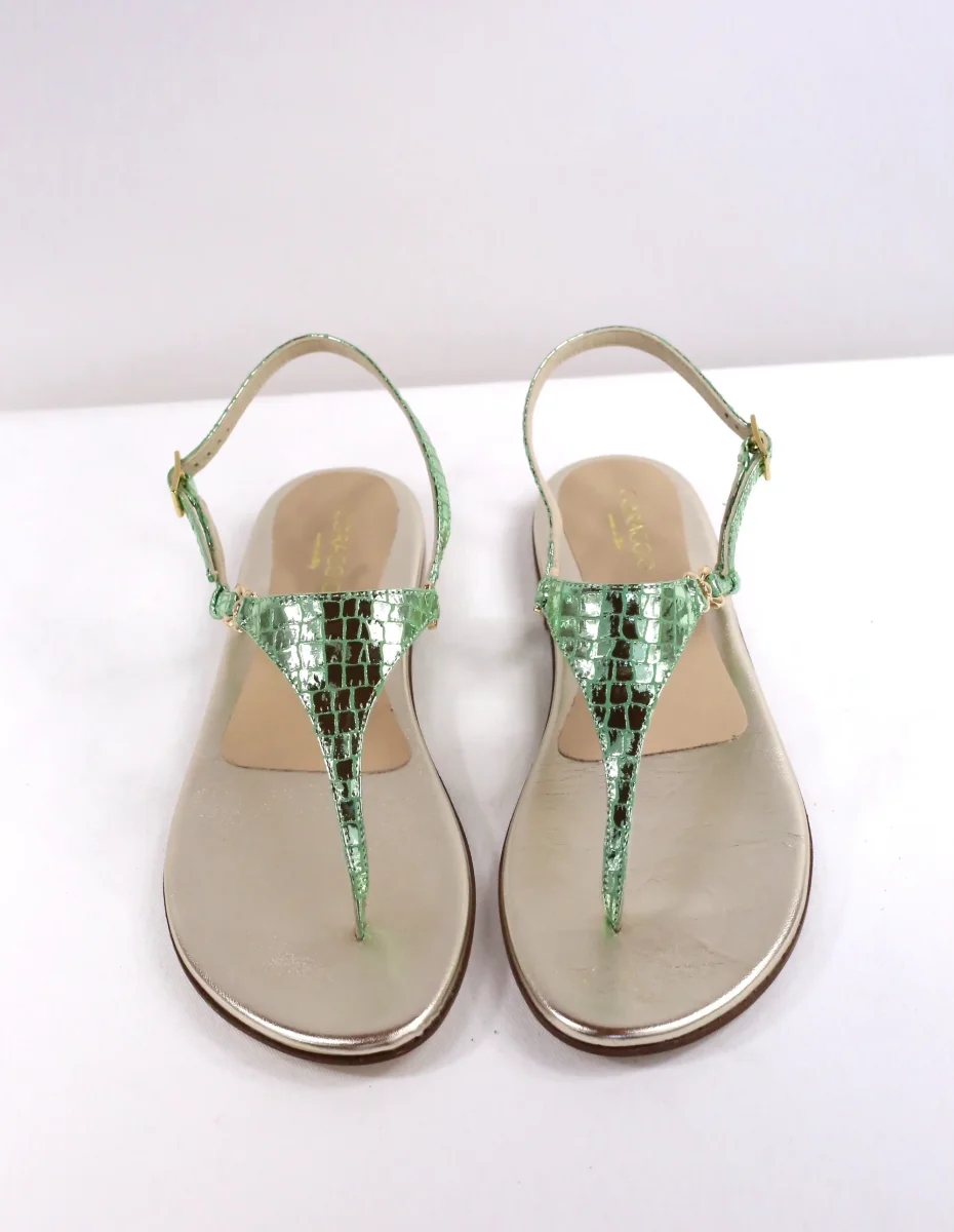 Sandalo Sabrina verde - immagine 8