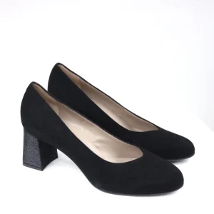 Décolleté Cecilia nere punta tonda