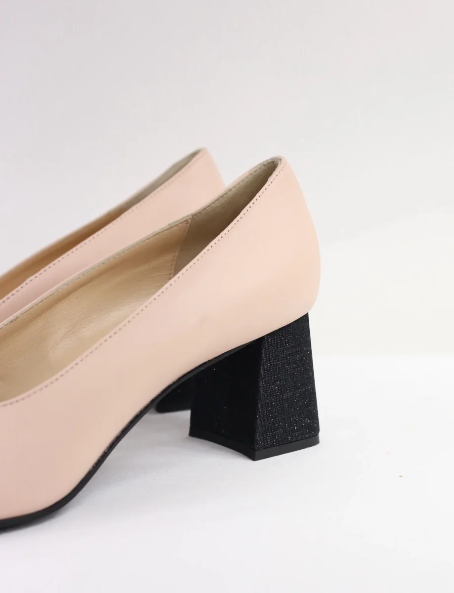 Décolleté Cecilia cipria punta tonda - immagine 8