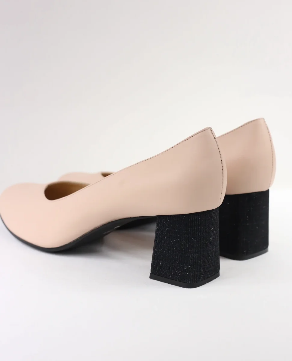 Décolleté Cecilia cipria punta tonda - immagine 9