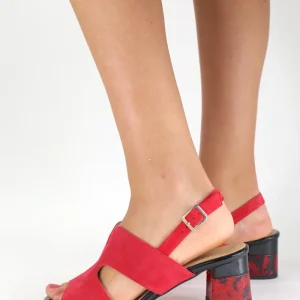 Sandalo Viviana rosso