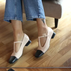 Ballerina Venere cipria e nera