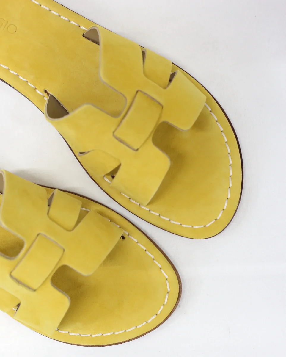 Ciabattina Ilary giallo sole