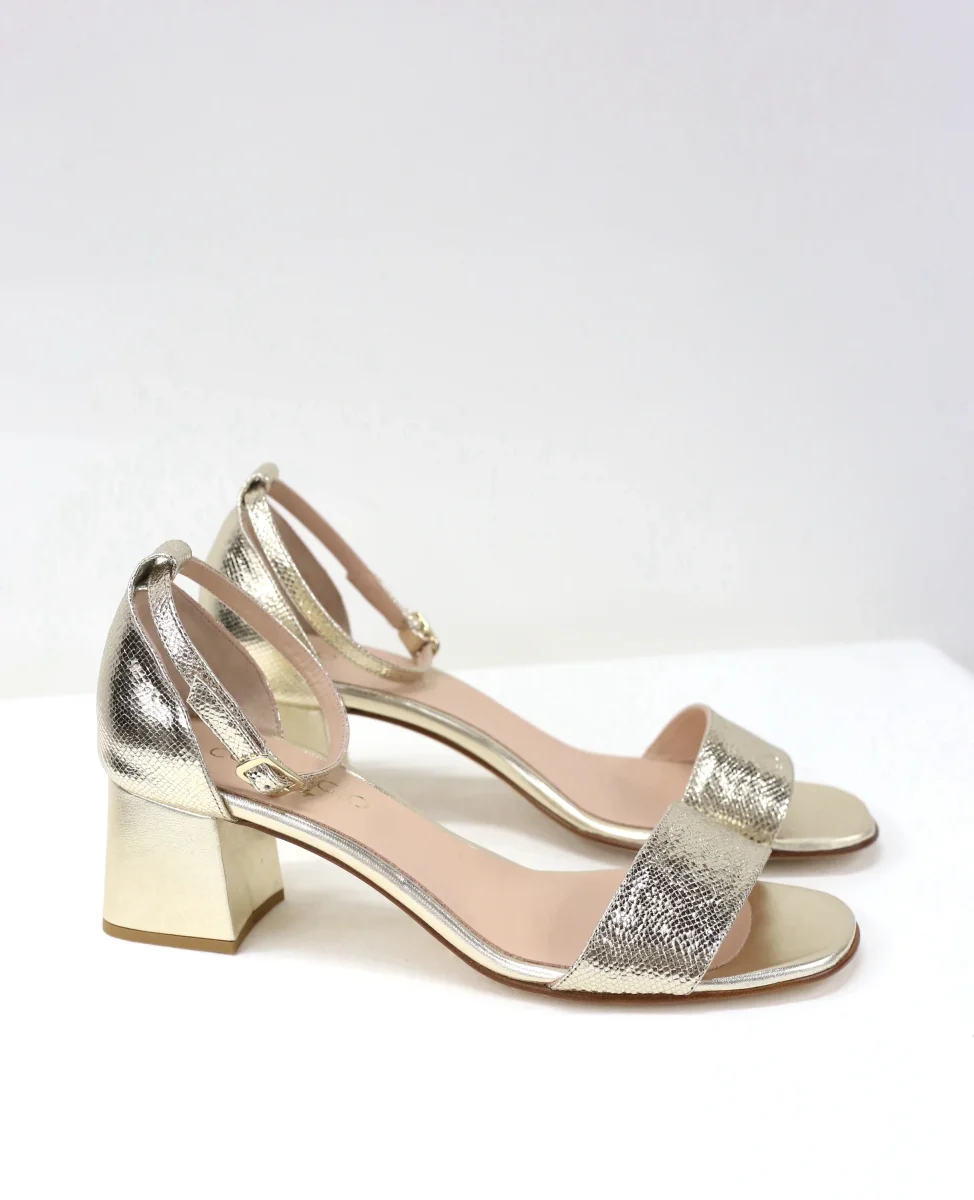 Sandalo Levante oro tacco 5 - immagine 3