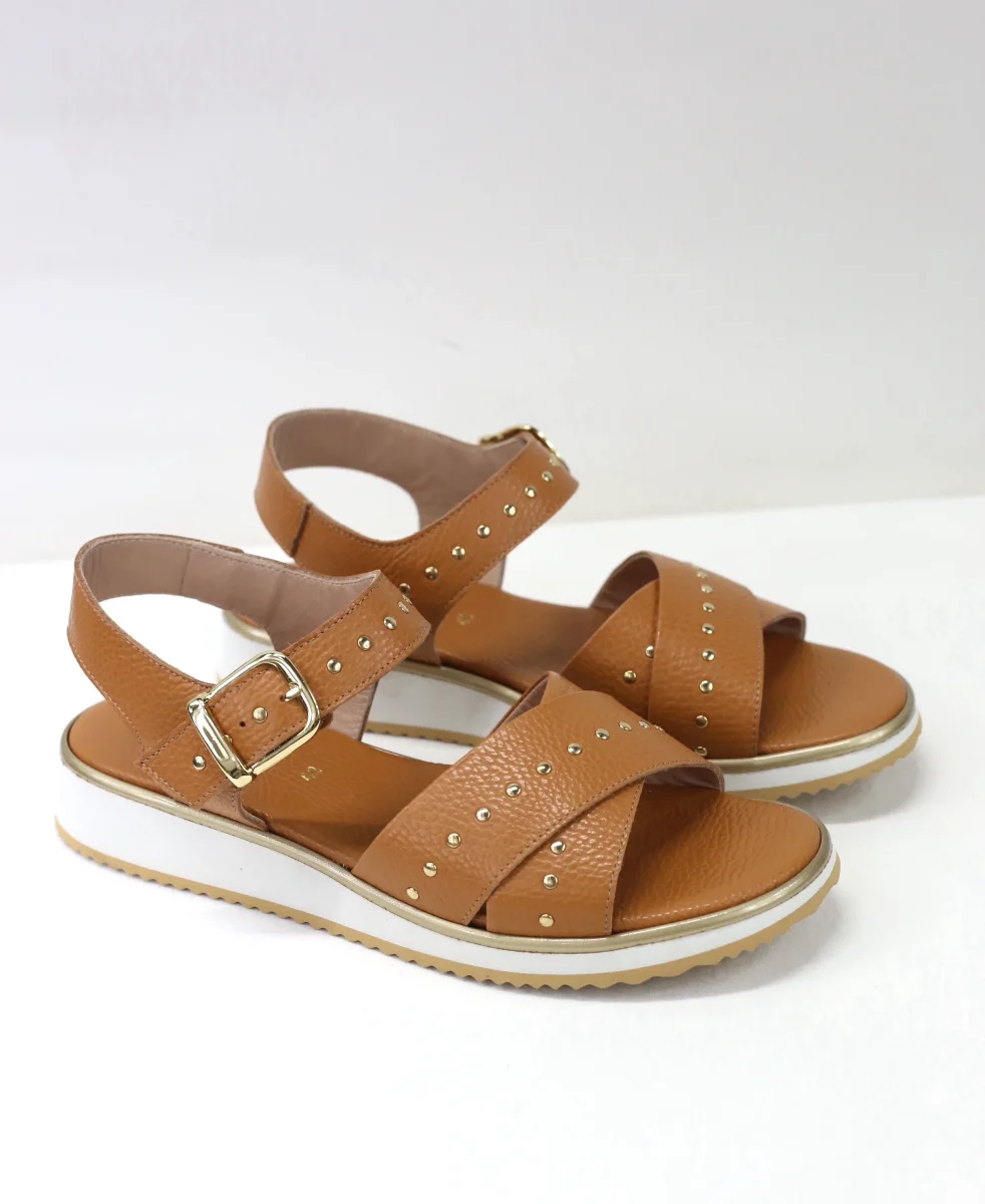 Sandalo Eliana cuoio - immagine 3