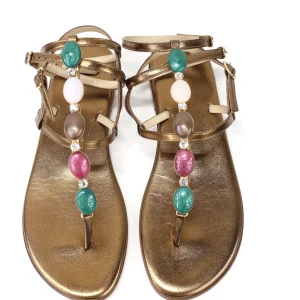 Sandalo Zaira bronzo