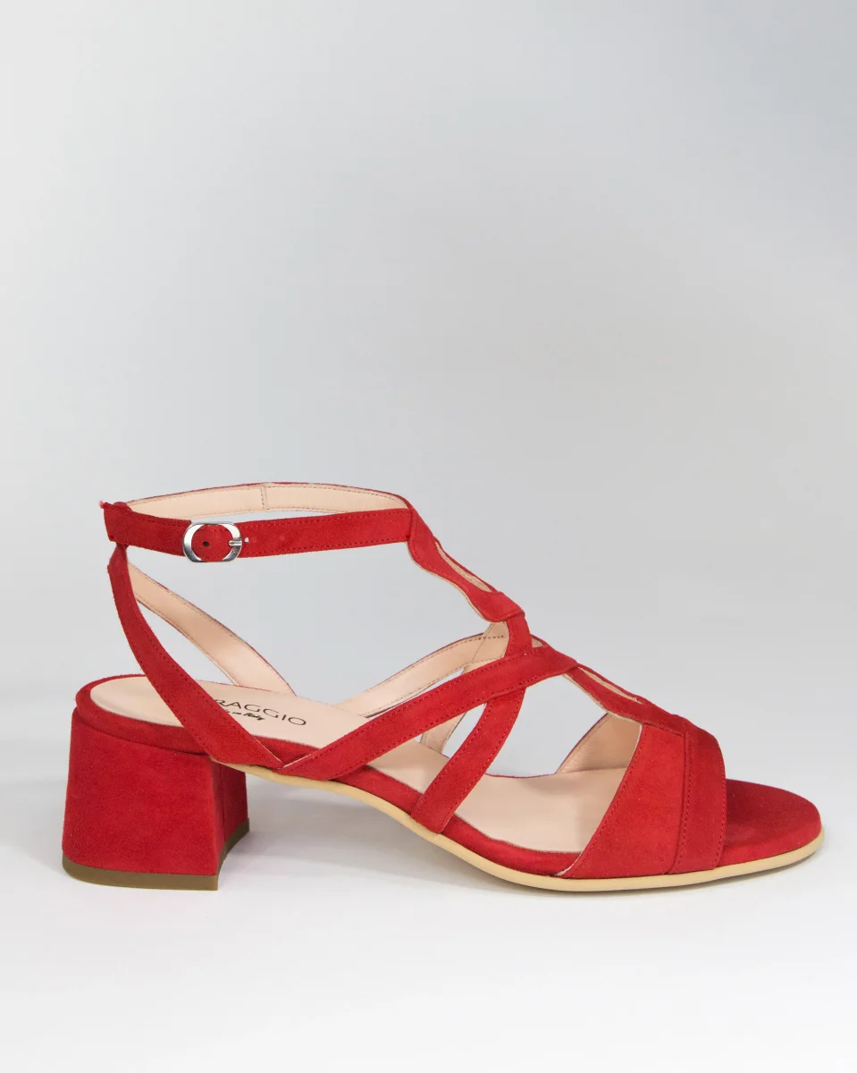 Annette in camoscio rosso - immagine 3