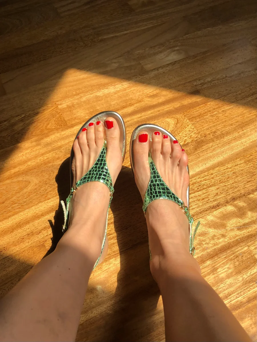 Sandalo Sabrina verde - immagine 3