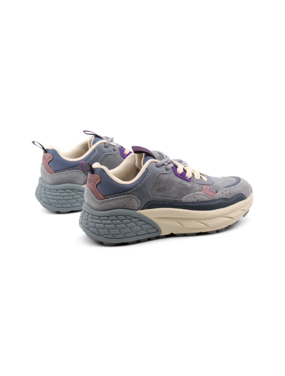 Groove sneaker da donna in pelle - immagine 4