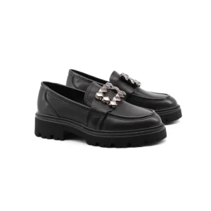 Mocasssino da donna in vera pelle