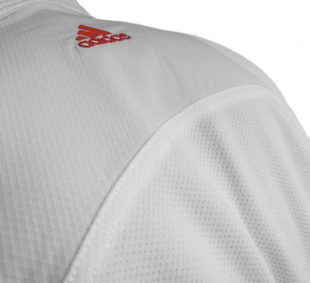 Karategi Adidas Kumite Adilight Primegreen WKF Strisce Rosse - immagine 6