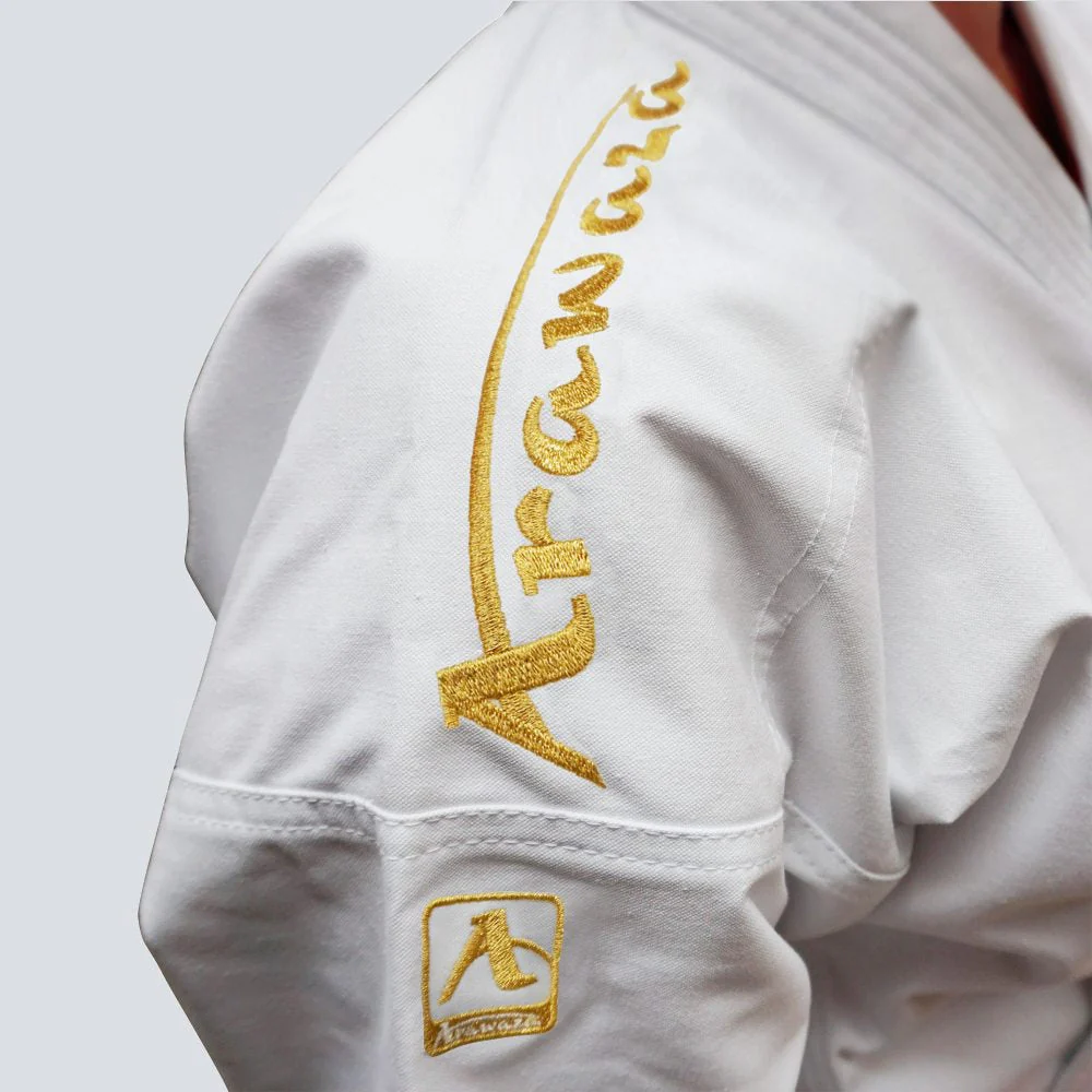 Karategi Arawaza Kata Deluxe Evo WKF ricamo dorato - immagine 4