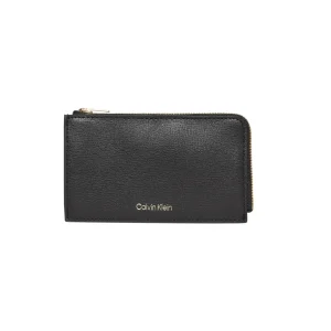 Porta carte con zip da donna