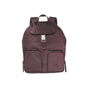 Zaino in satin e nylon donna