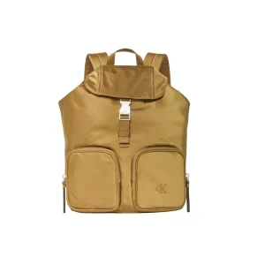 Zaino in satin e nylon donna