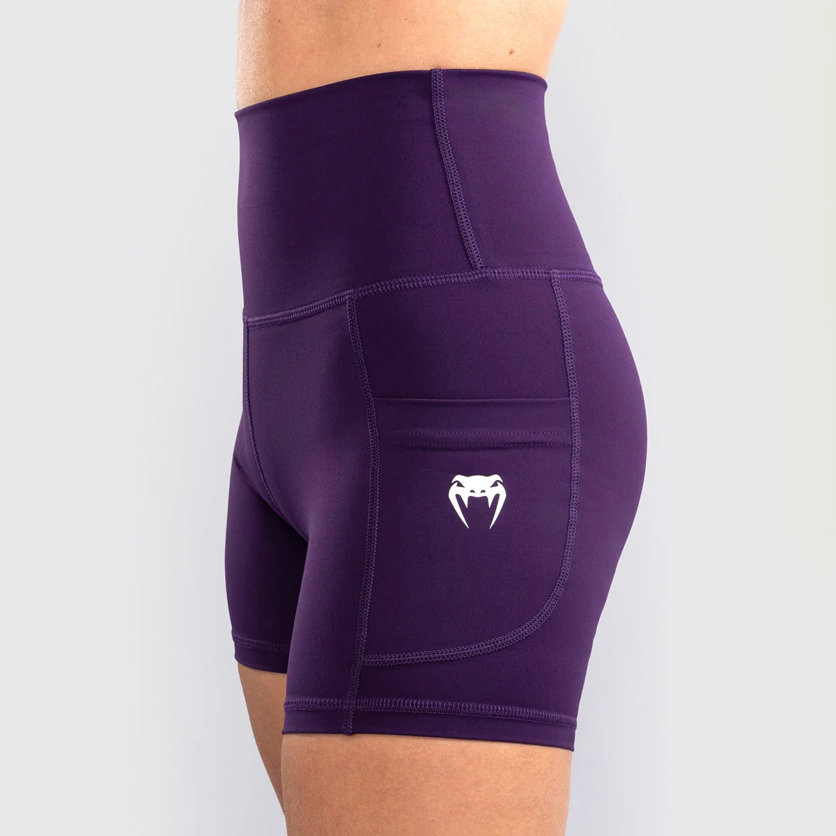 Leggings corti donna Venum Essential Viola - immagine 6