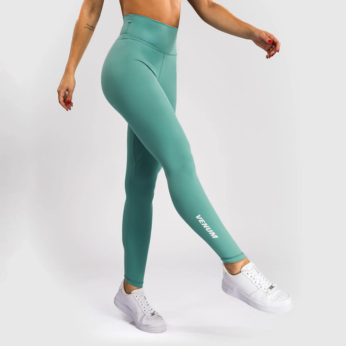 Leggings donna Venum Essential Verde acqua - immagine 3