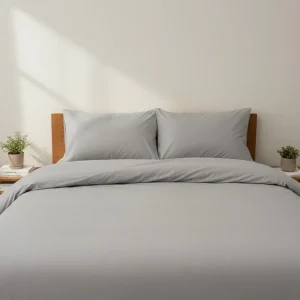 Lenzuola Percalle Grigio