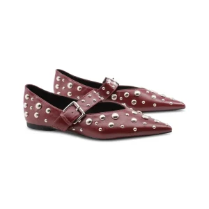 Ballerina mary jane con borchie donna