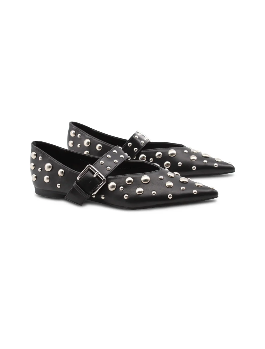 Ballerina mary jane con borchie donna