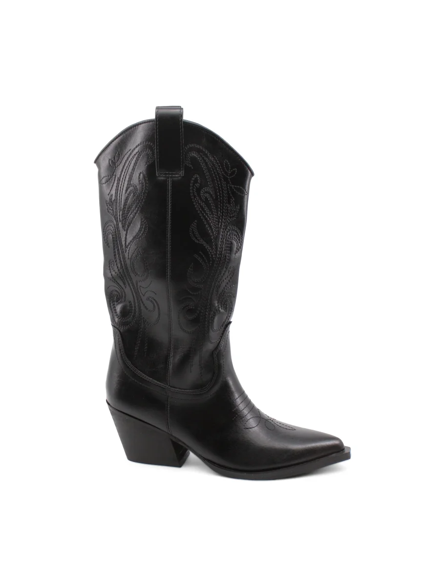 Stivale texano con ricami da donna - immagine 3