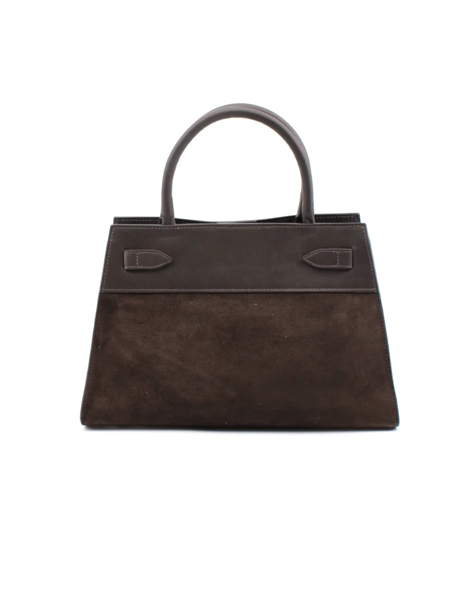 Borsa a mano scamosciata da donna - immagine 5