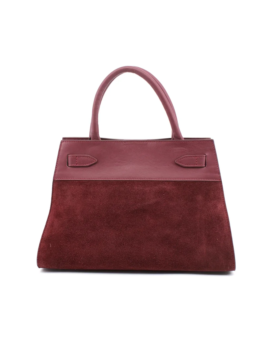 Borsa a mano scamosciata da donna - immagine 5