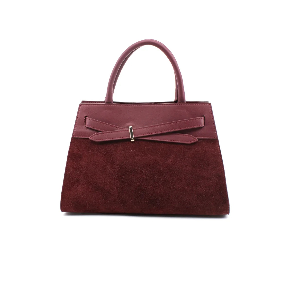 Borsa a mano scamosciata da donna - immagine 7