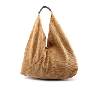 Borsa a spalla in tessuto da donna