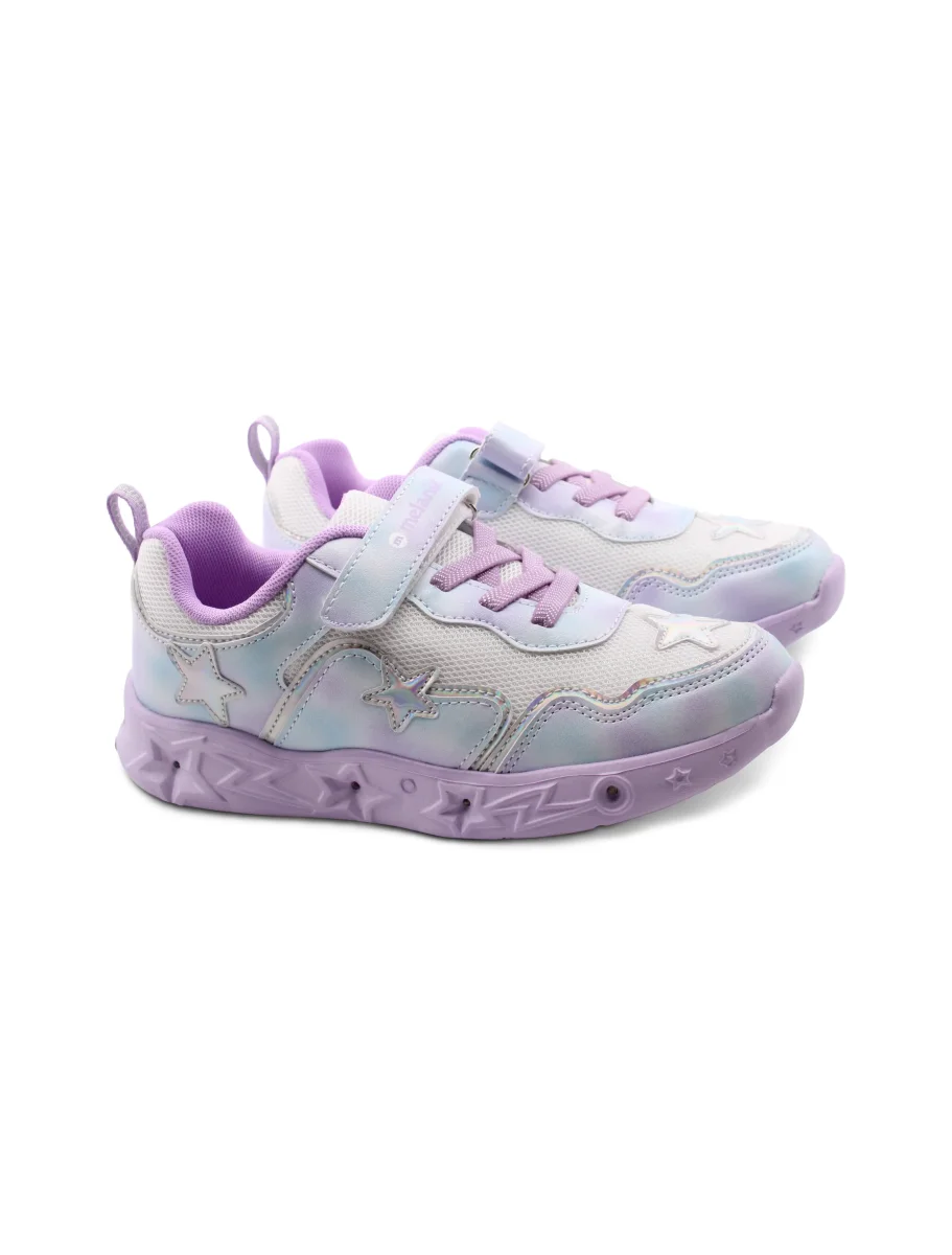 Sneaker con luci da bimba