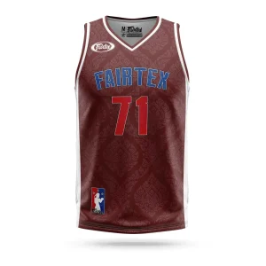 Canotta Fairtex Jersey NBA JS19 Marrone