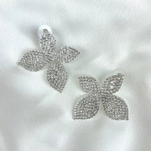 Orecchini Fiore Argento