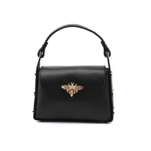 Mini bag a mano da donna con ape