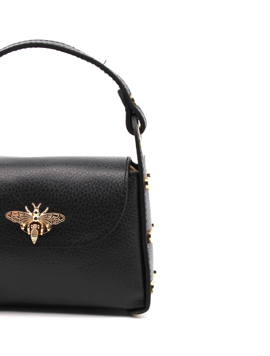 Mini bag a mano da donna con ape - immagine 4