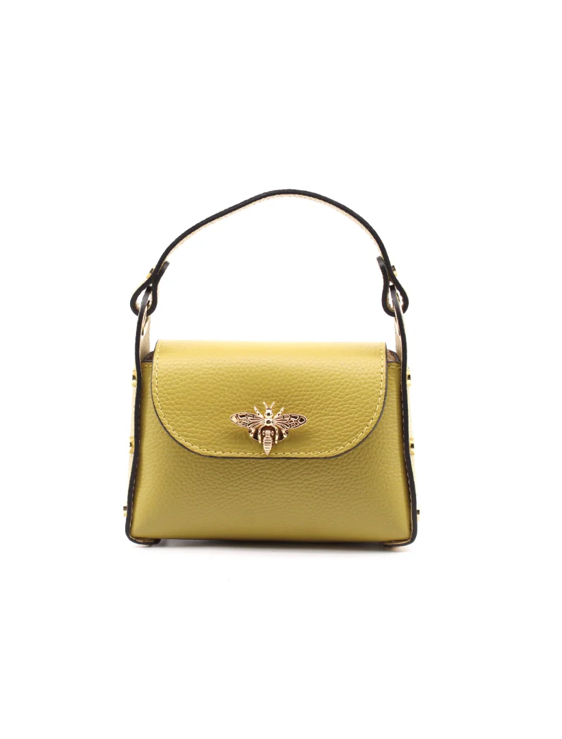 Mini bag a mano da donna con ape