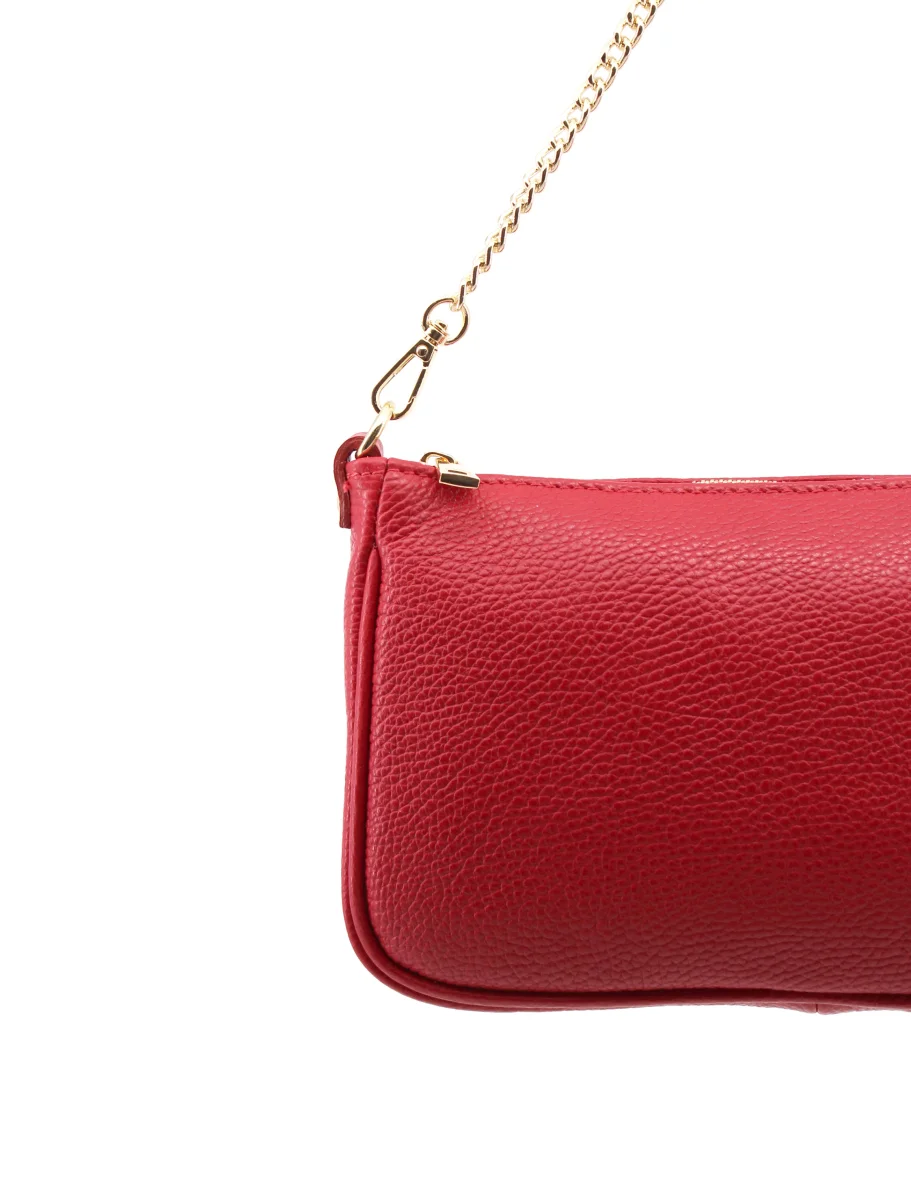 Borsa a mano da donna con catena oro - immagine 3