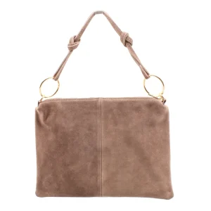 Borsa scamosciata da donna