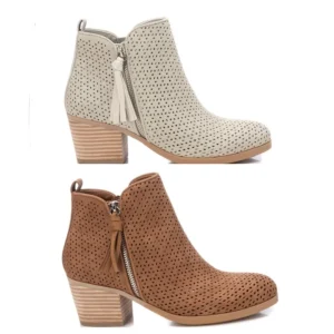 TRONCHETTO FORATO TACCO TEXANINO REFRESH DONNA