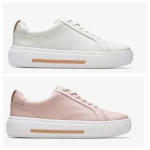 SNEAKER ALLACCIATA HOLLYHOCK WALK CLARKS DONNA