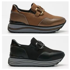 SNEAKERS SENZA LACCI CON MORSETTO DONNA SERENA