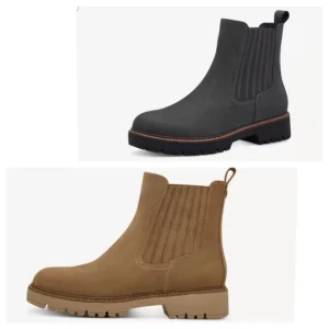 STIVALETTO CHELSEA CON ELASTICO E ZIP LATERALE TAMARIS