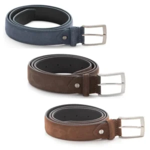 CINTURA IN CAMOSCIO FRAU UOMO