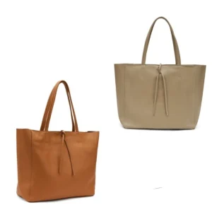 BORSA SHOPPING BAG IN PELLE MORBIDA FRAU DONNA