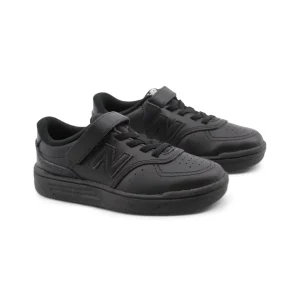 B80 sneaker in vera pelle da bimbo