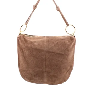 Pietrasanta borsa a spalla scamosciata